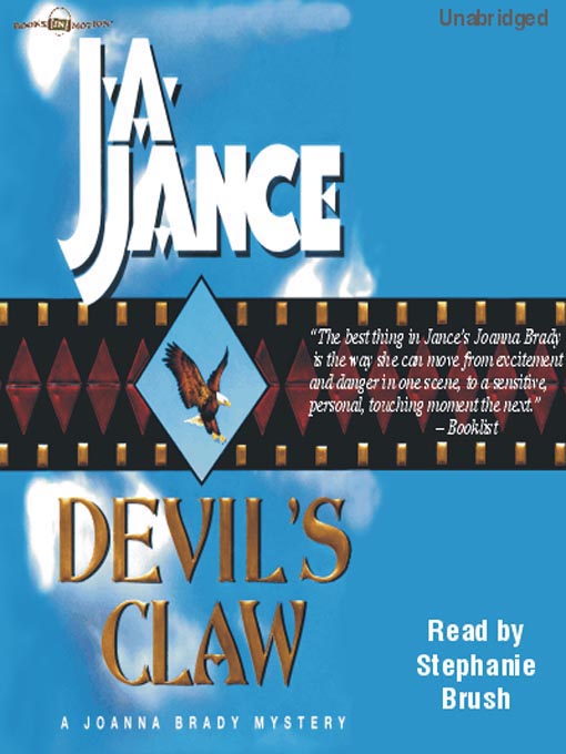 Title details for Devil's Claw by J. A. Jance - Wait list